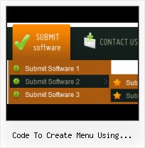 Javascript Horizontal Drop Down Sub Menu Nav Button Icon Graphics