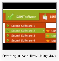 Tabs Menu Javascript Metal Web Page Button