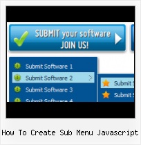 Tutorial Simple Javascript Menu HTML Oval Button 3d