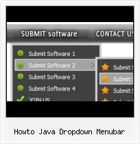 Creating Simple Javascript Submenu HTML Icons Go Button