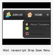 Javascript Drop Down Menu Tutorial 2008 Web2.0 Buttons