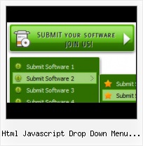 Javascript Horizontal Slide Down Menu Making HTML Rollover