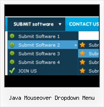 Javascript Smooth Horizontal Menu Buton Maker Aqua