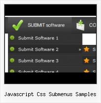 Cross Platform Collapsible Javascript Menu Css Button Rollovers With Animated Gif