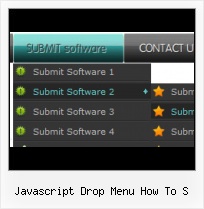Javascript Vertical Drop Down Menu Bar Create Arrows Buttons