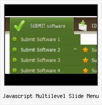 Javascript Sub Menu Selected Button Images Pressed State