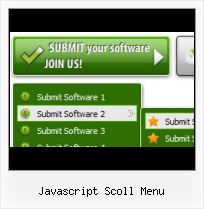 Horizontal Menu Using Javascript Source Code Navigation Bar Graphic Icon