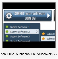 Free Javascript Mouseover Menus Photoshop Button Collection