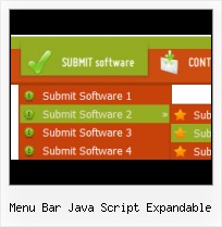 Menu Javascript Simple Bar Template