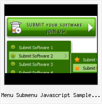 Javascript Collapsible Mouseover Menu Silver Button Tutorial