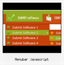 Javascript Menu Submenu Source Code HTML Button Rollover Menu