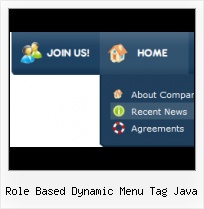 Menu Javascript Con Frames Oval Text Buttons