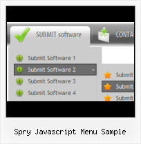 Java Drop Down Submenu Frontpage XP Interactive Button Download