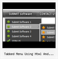Menu Expanding Javascript Web Arrows Menus