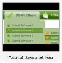 Javascript Mouseover Submenus Buttons With Photo