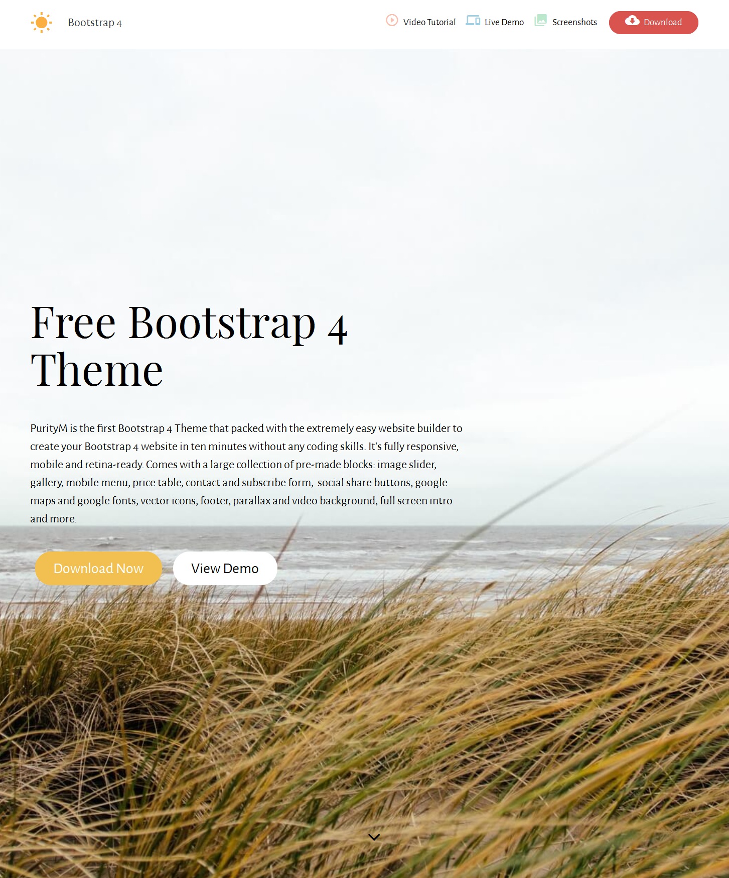 Responsive Bootstrap Image Gallery Theme