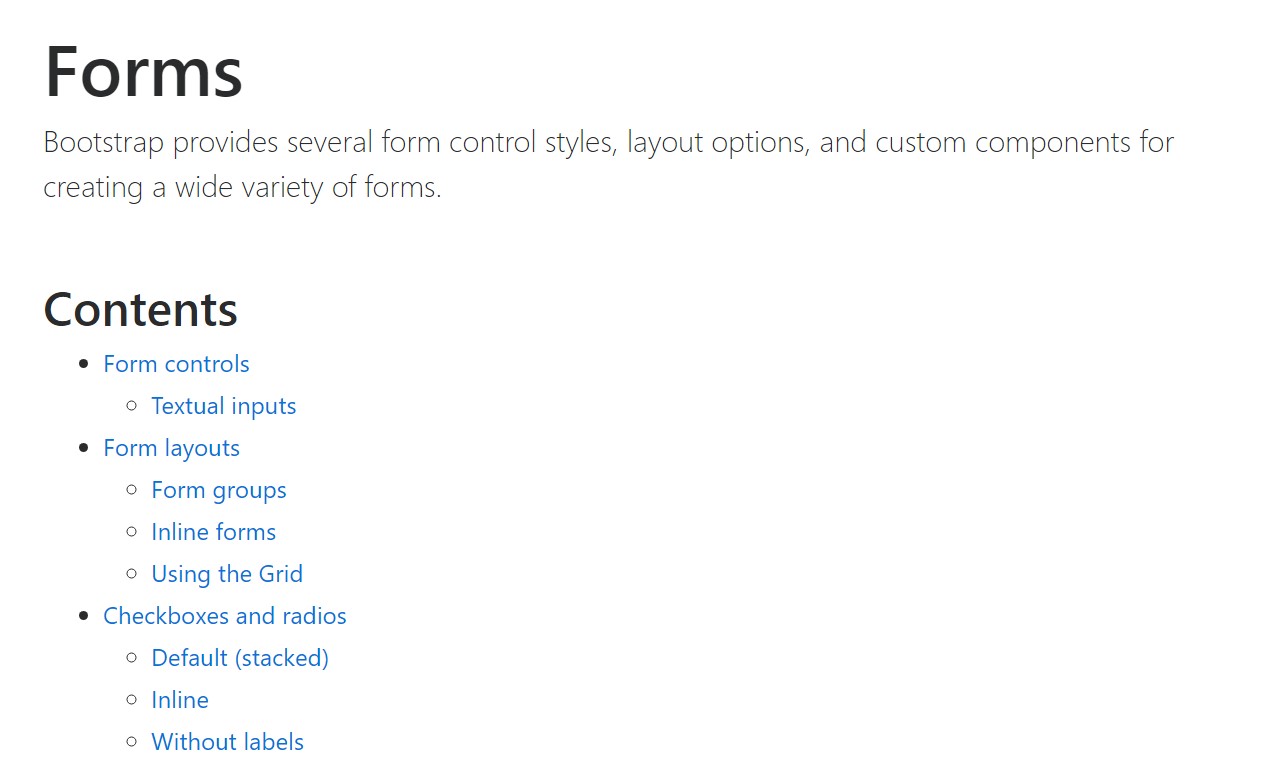  Application of the label in in Bootstrap Forms:  approved  documents