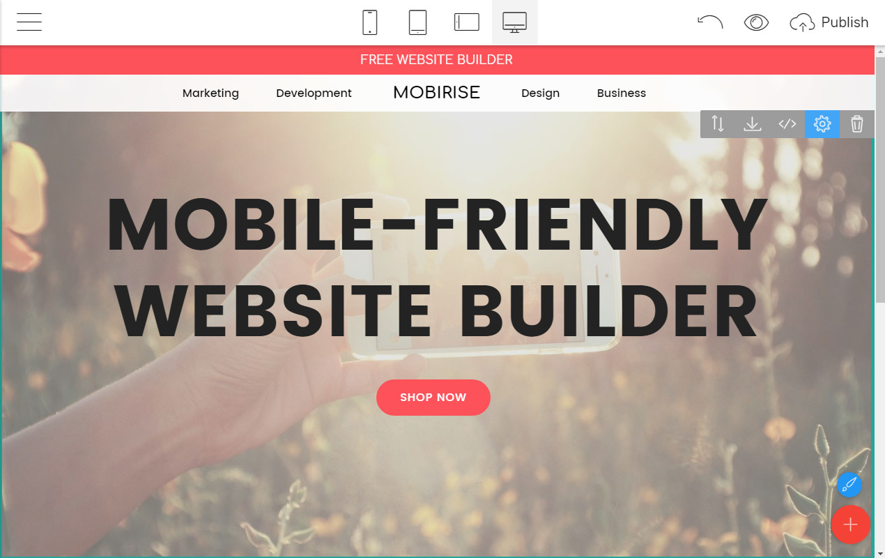 Mobile Webpage Maker