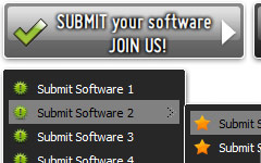 All Buttons Banners Java Script Hover Over Menu