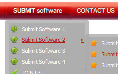 Windows XP Red Style Submenu Javascript Frontpage 2003