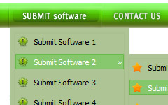 javascript menu Web Buttons Software