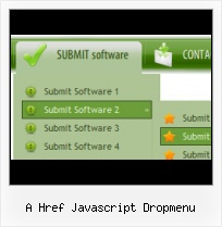 Free Horizontal Submenu Javascript Buttons Design Menu