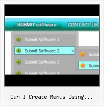 Expanding Menus Javascript Web Design Bar Buttons