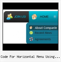 Menu Javascript Expandible Horizontal Codes To Make Buttons And Banners