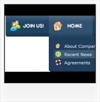 Submenu Javascript Templates HTML Form Icon Buttons