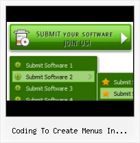 Javascript Menu Mouseover Submenu Forms Buttons