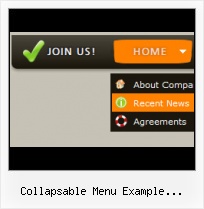 Javascript Accordian Menu Icon Buttons Website
