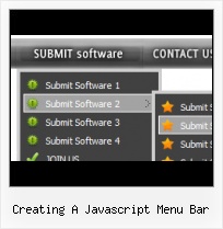 Javascript Simple Text Menu Webtools Buttons