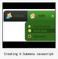 Drop Menus With Submenus Java Iconos XP Save