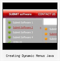 Menubar Items Using Javascript Templates Html Interactive Buttons Downloads