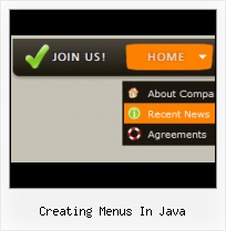 Javascript Web Sample Menu Buttons Animated Bars