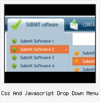 Javascripts Mouseover Drop Down Menu Template Web Javascript