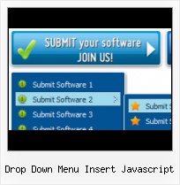 Basic Java Vertical Drop Down Menu HTML Creating Button