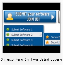 Basic Java Vertical Drop Down Menu Web Button Selection