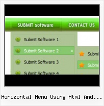Vista Style Javascript Menu Code Drop Down List Templates