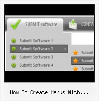 Create Menubar In Javascript And Html Liquid Silver Buttons