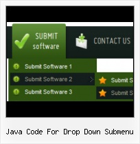 Drop Menu Java Tutorial Menu On Mouse Over