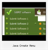 Javascript Horizontal Menus Easy Vista Mouseover Effect