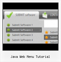 Css Javascript Horizontal Menu Create Animated Buttons