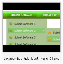 Rollover Menu Javascript Dropdown Java Web