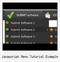 Submenu Button In Javascript Html Animate Button