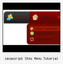 Javascript Submenu Html Examples Animated XP Web Buttons