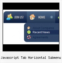 Javascript Mouse Over Sub Menu Example Web Graphics Navigation Bar