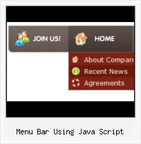 Moving Menu Bar Using Java Script Javascript Scroller Horizontal