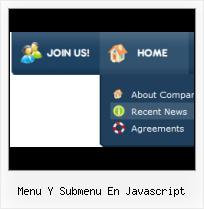 Menu Javascript Collapsible Mouse Over Style Buttons Css