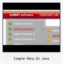 Java Mouseover Drop Down Graphic Menu Website Gif Buttons